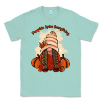 Seafoam Pumpkin spice every thing Classic Tee - NancyCooperArtShop