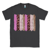 Smoke pink glitter leopard brushstroke background Classic Tee - RanaPortraitStore