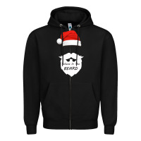 Black Believe In The Beard Zipper Hoodie - Bettercallsaul