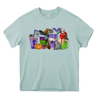 Arona halloween coffee cups Heavy Core Tee - AdoDesignShop