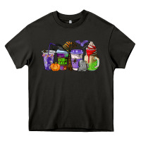 Asphalt halloween coffee cups Heavy Core Tee - AdoDesignShop
