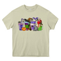 Mossy halloween coffee cups Heavy Core Tee - AdoDesignShop