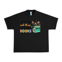 Black there is no such thing as too many books Urban Heavy Tee - MaliasSmallBusiness