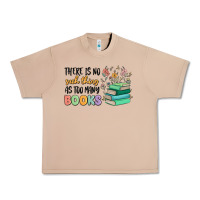 Burro there is no such thing as too many books Urban Heavy Tee - MaliasSmallBusiness