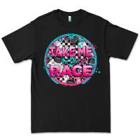 Black take me to the race Premium Tee - AdoDesignShop