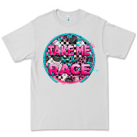 Dove Grey take me to the race Premium Tee - AdoDesignShop