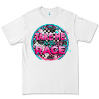White take me to the race Premium Tee - AdoDesignShop
