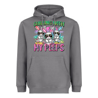 Storm chilling with my peeps easter bunnies cowgirl cowg Heavyweight Hoodie - CowGirlArtShop