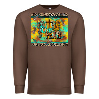 Chestnut faith over fear Premium Sweatshirt - CowGirlArtShop
