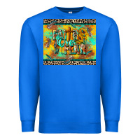 True Royal faith over fear Premium Sweatshirt - CowGirlArtShop