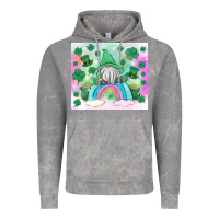 Cloud Rock st patrick's gnome Vintage Hoodie - MaliasSmallBusiness