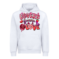White lovers gonna love Urban Hoodie - FaDigitalArtStudio