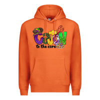 Carrot cajun to the core mardi gras Premium Hoodie - CowGirlArtShop