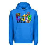 True Royal cajun to the core mardi gras Premium Hoodie - CowGirlArtShop