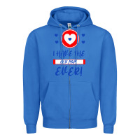 True Royal I Have The Best Mom Ever Zipper Hoodie - Bettercallsaul