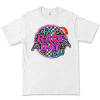 White it's race day y'all Premium Tee - AdoDesignShop