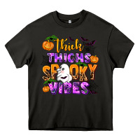 Asphalt thick thighs spooky vibes Heavy Core Tee - AdoDesignShop