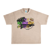 French Oak ı have boundary ıssues Urban Heavy Tee - MaliasSmallBusiness