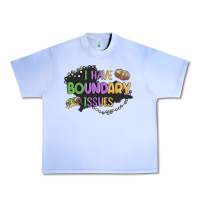 Grape Ice ı have boundary ıssues Urban Heavy Tee - MaliasSmallBusiness