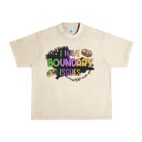 Sandshell ı have boundary ıssues Urban Heavy Tee - MaliasSmallBusiness