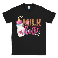 Black milkaholic girls Classic Tee - NancyCooperArtShop