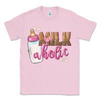Bubblegum Pink milkaholic girls Classic Tee - NancyCooperArtShop