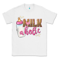 White milkaholic girls Classic Tee - NancyCooperArtShop