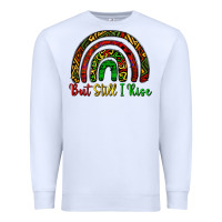 White but still i rise Premium Sweatshirt - CowGirlArtShop
