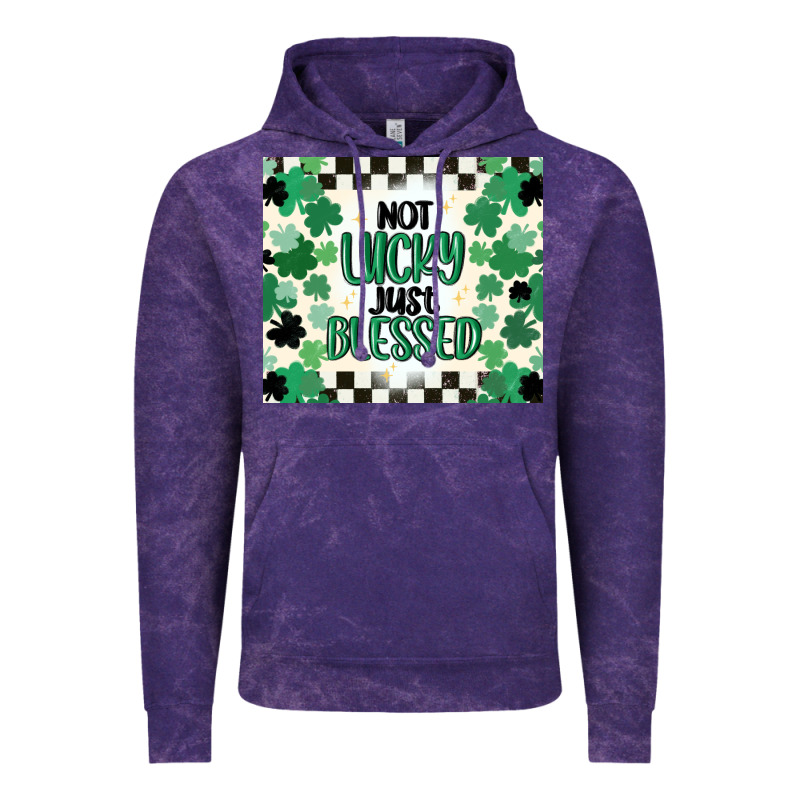 Not Lucky Just Blessed Vintage Hoodie by MaliasSmallBusiness | Teevron