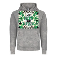 Cloud Rock not lucky just blessed Vintage Hoodie - MaliasSmallBusiness