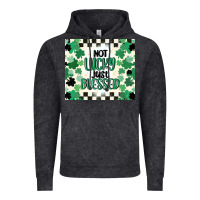 Vintage Black not lucky just blessed Vintage Hoodie - MaliasSmallBusiness