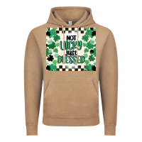 Vintage Coffee not lucky just blessed Vintage Hoodie - MaliasSmallBusiness