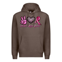 Coffee peace love cure Premium Hoodie - JahusDesignShop