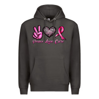 Smoke peace love cure Premium Hoodie - JahusDesignShop