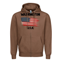Chestnut Washington Zipper Hoodie - Bettercallsaul