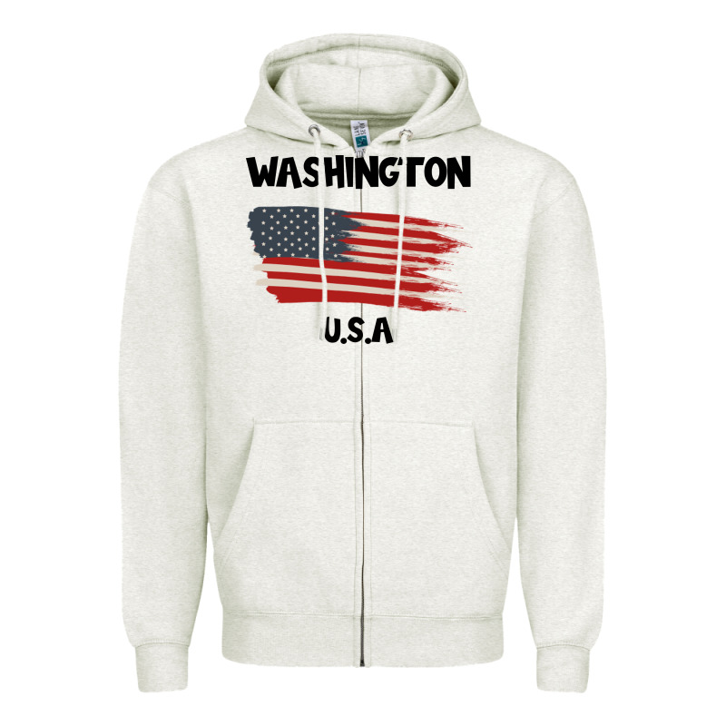Washington Zipper Hoodie by Bettercallsaul | Teevron