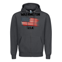 Smoke Washington Zipper Hoodie - Bettercallsaul
