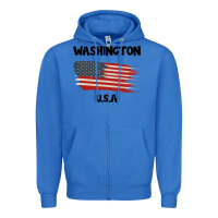 True Royal Washington Zipper Hoodie - Bettercallsaul