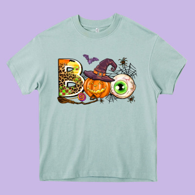 Boo Heavy Core Tee Designed By Adodesignshop