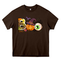 Chocolate Brown boo Heavy Core Tee - AdoDesignShop