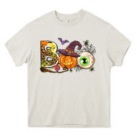 Cream boo Heavy Core Tee - AdoDesignShop