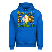 Cobalt Baseball Dad Softball Urban Hoodie - BundleAndBundleShop