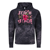 Cloud Black teach teach teach with love Vintage Hoodie - MaliasSmallBusiness