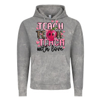 Cloud Rock teach teach teach with love Vintage Hoodie - MaliasSmallBusiness