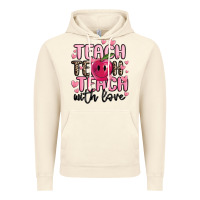 Vintage Artic teach teach teach with love Vintage Hoodie - MaliasSmallBusiness