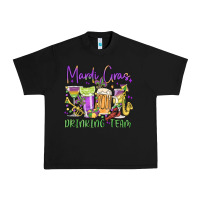 Black mardi gras drinking team Urban Heavy Tee - MaliasSmallBusiness