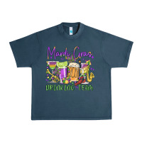 Midnight Navy mardi gras drinking team Urban Heavy Tee - MaliasSmallBusiness
