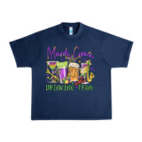 Navy mardi gras drinking team Urban Heavy Tee - MaliasSmallBusiness