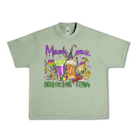 Oil Green mardi gras drinking team Urban Heavy Tee - MaliasSmallBusiness