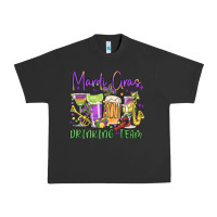 Pigment Black mardi gras drinking team Urban Heavy Tee - MaliasSmallBusiness